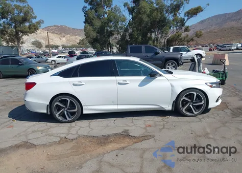 2021 Honda Accord Sport 2.0T из США, поврежденный, VIN 1HGCV2F38MA020090